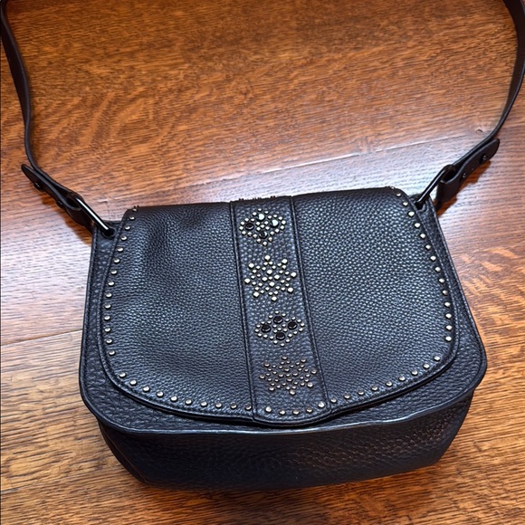Rebecca Minkoff Black Crossbody Bag with Studded Detailing - Picture 2 of 6